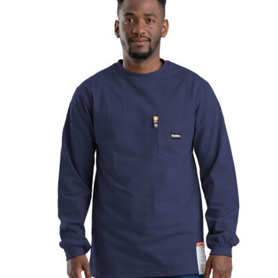 Flame Resistant Crew Neck Pocket T-Shirt Thumbnail