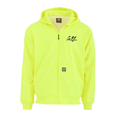 WM - Hi Vis Thermal-Lined Hooded Sweatshirt Thumbnail
