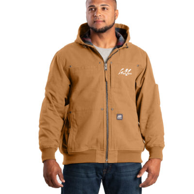 WM - Mens Lined Hooded Jacket Thumbnail